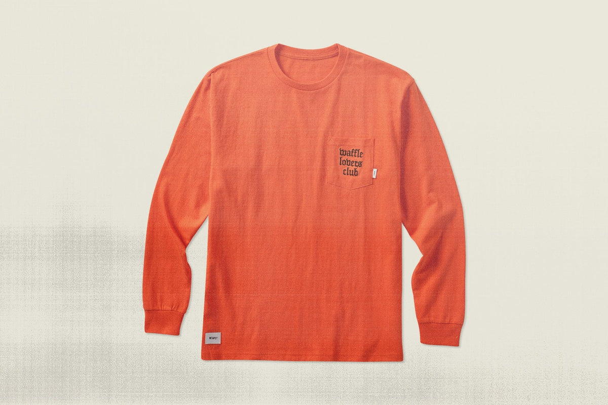 L/S Tee - Mandarin Red