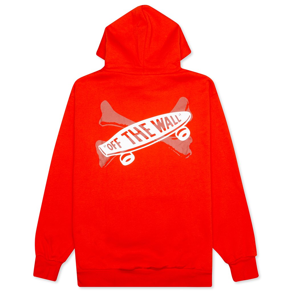 Pullover Hoodie - Mandarin Red