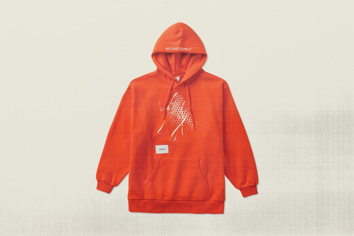 Pullover Hoodie - Mandarin Red