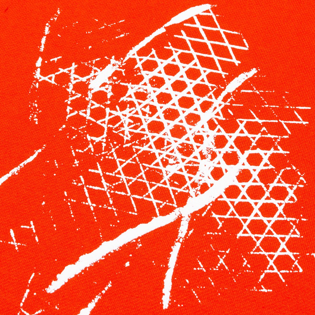 Pullover Hoodie - Mandarin Red