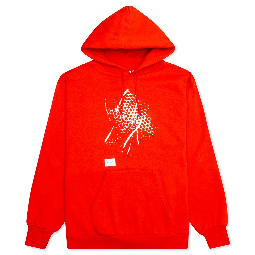 Pullover Hoodie - Mandarin Red