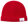 Wool Knit Beanie - Red