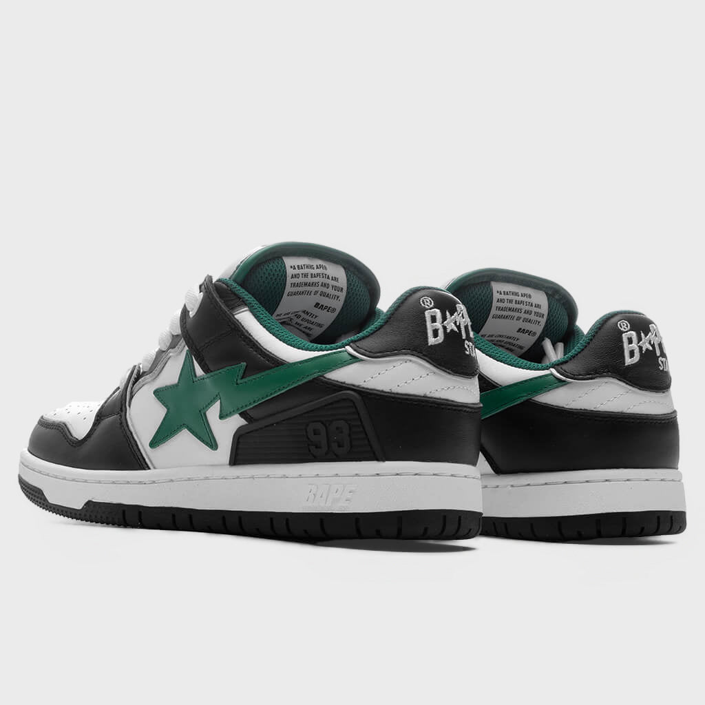 Women's New Bape SK8 STA #1 - Black