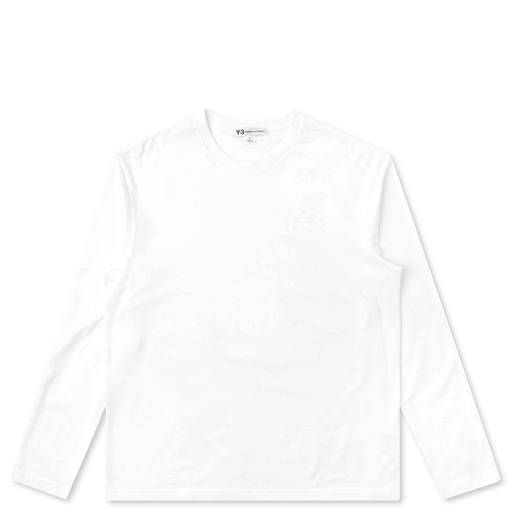 Logo L/S Tee - Core White