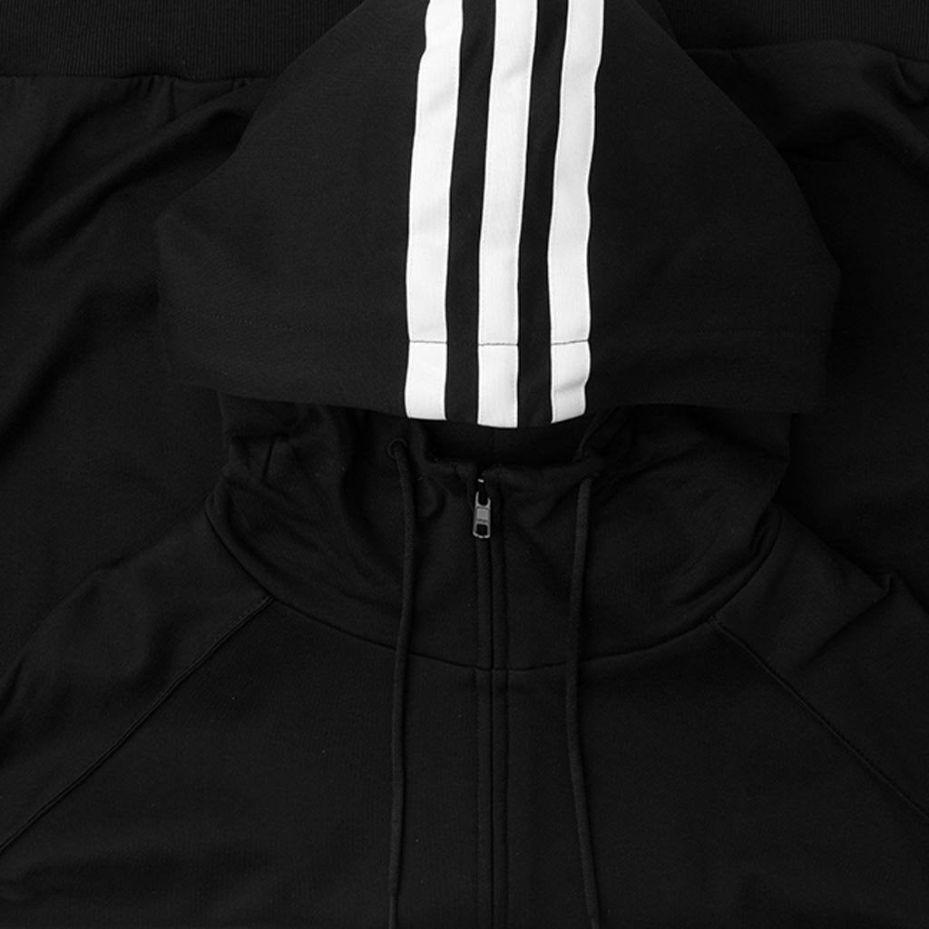 Signature Graphic Full Zip Hoodie - Black