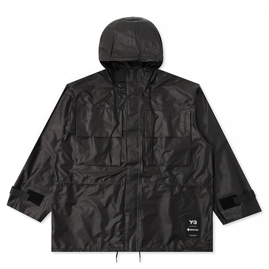 U Goretex Hood Utility Jacket - Ash