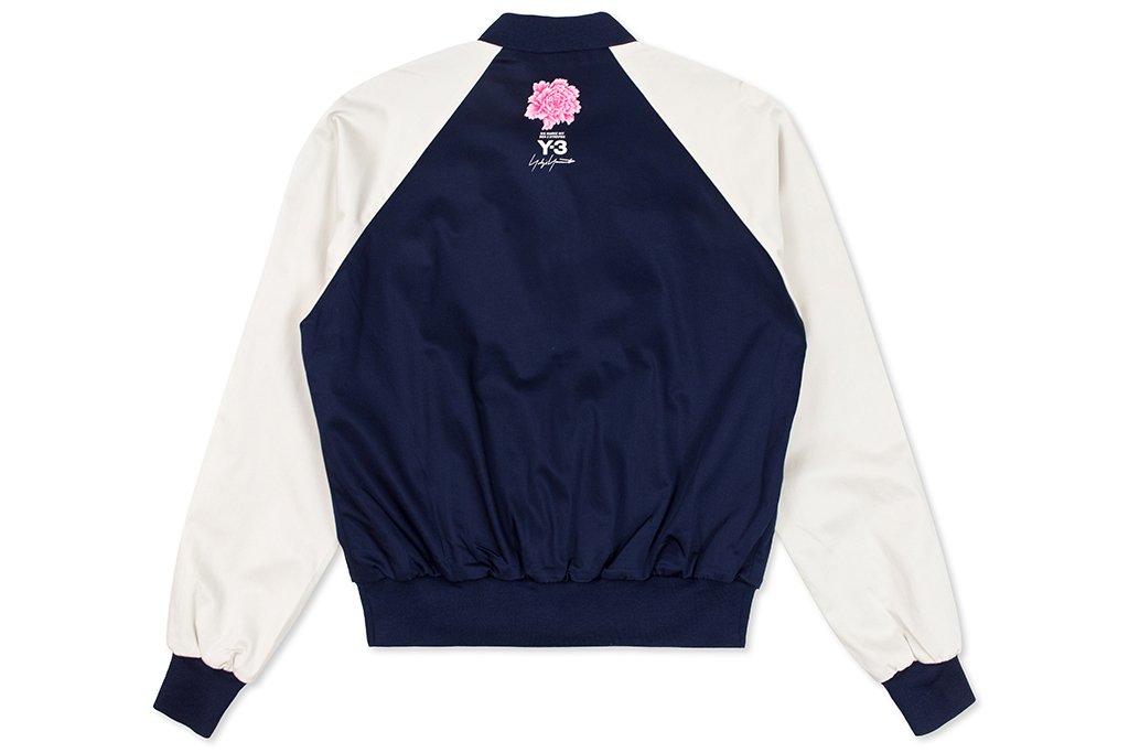 Reversible Sateen Blouson - Night Indigo/Champagne