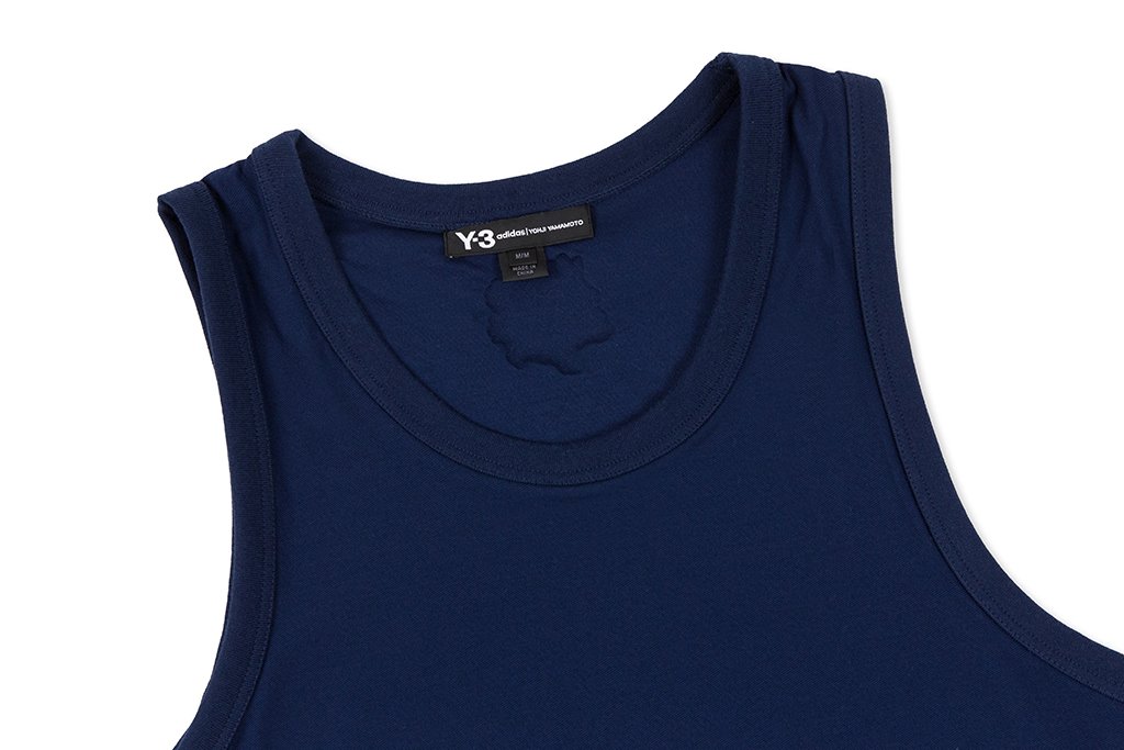 Sateen Mix Tank - Night Indigo/Champagne