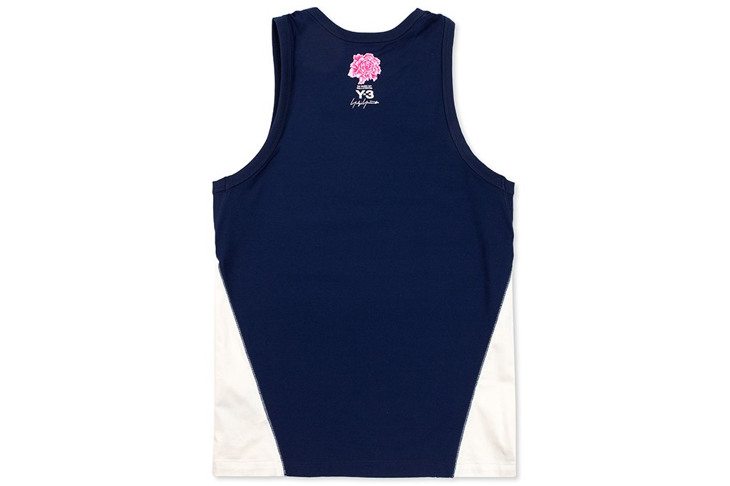 Sateen Mix Tank - Night Indigo/Champagne